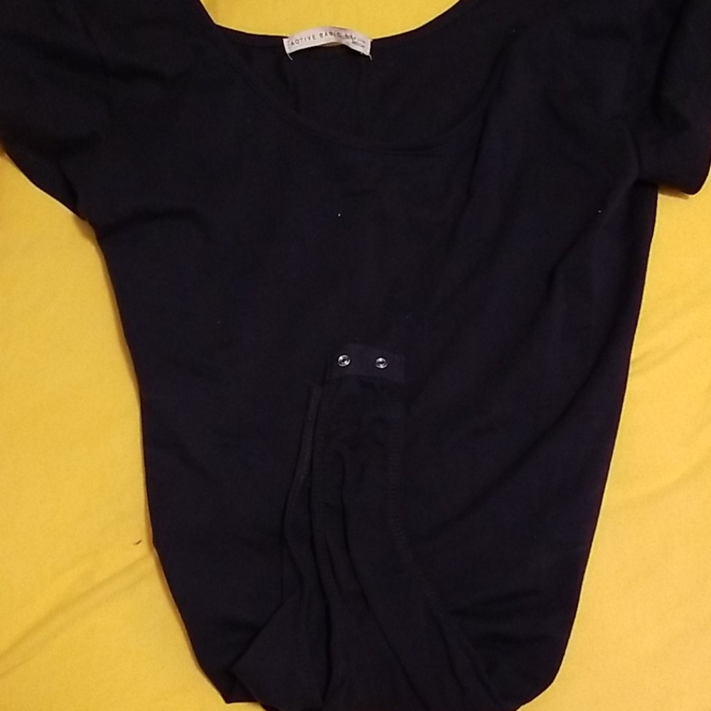 Navy tuck shirt